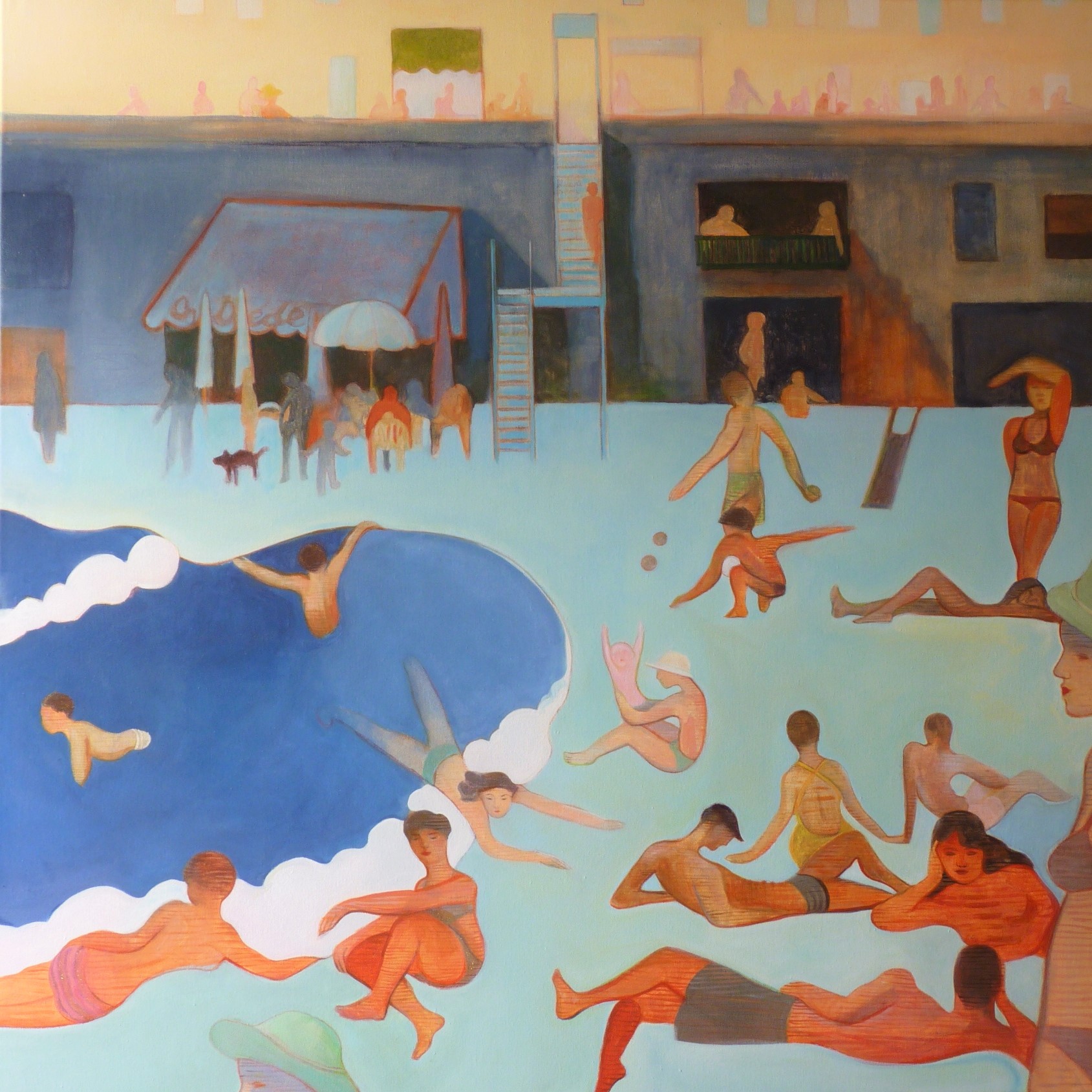 PLAGE DE LA POINTE ROUGE BLEUE - Linette Cajou